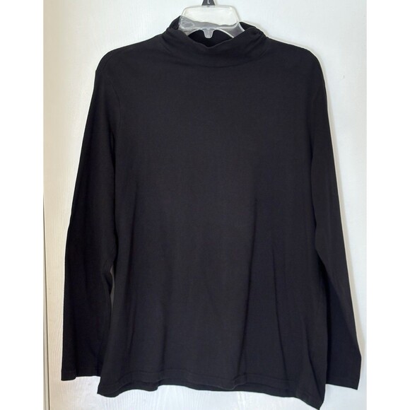 Women's White Stag Black Long Sleeve Shirt 2XL Size 20 - Picture 7 of 7